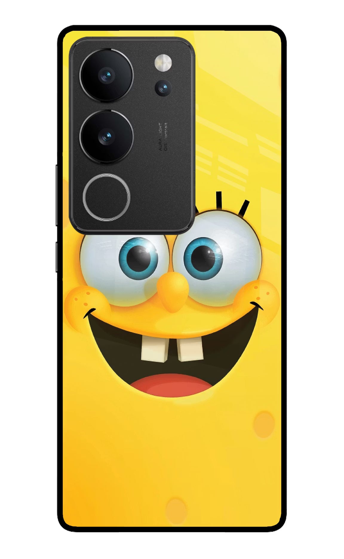 Sponge 1 Vivo V29/V29 Pro Glass Case Back Cover by Casekaro