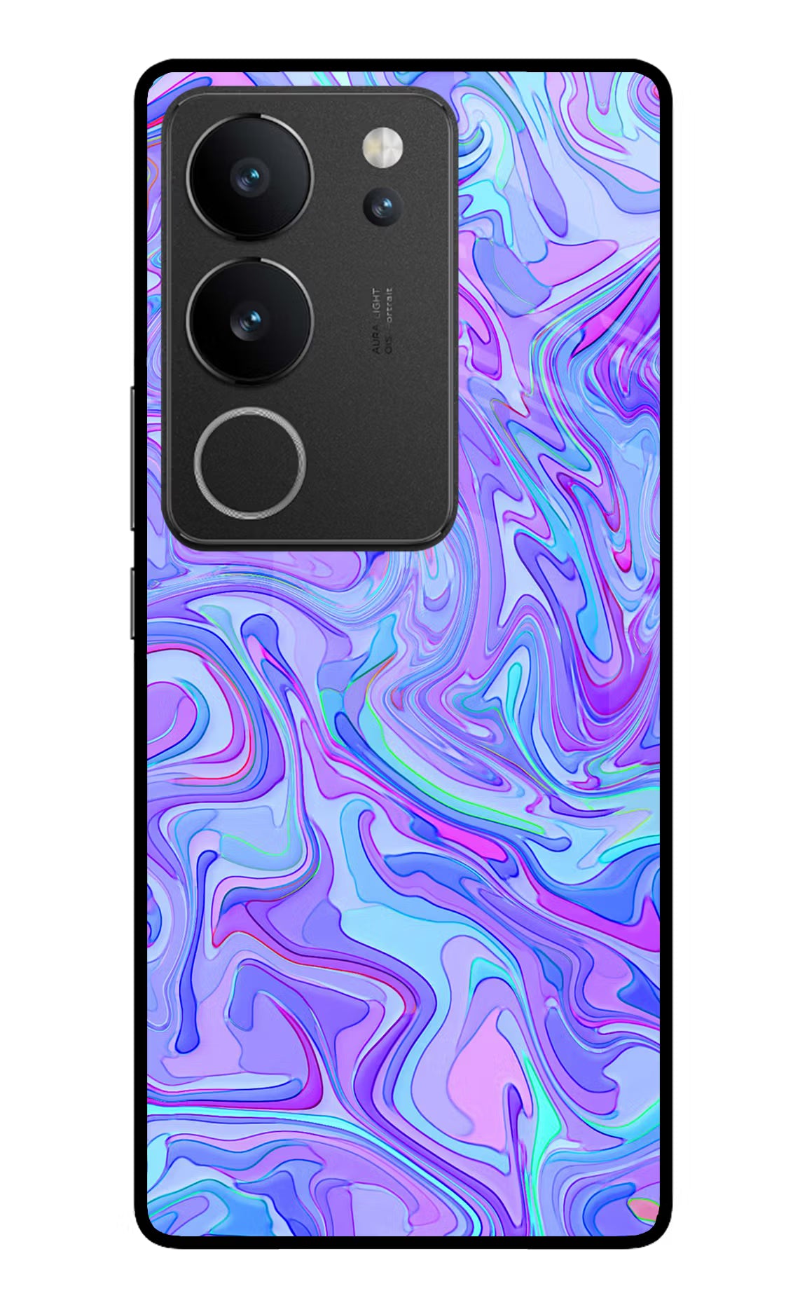 Glitter Vivo V29/V29 Pro Glass Case Back Cover by Casekaro