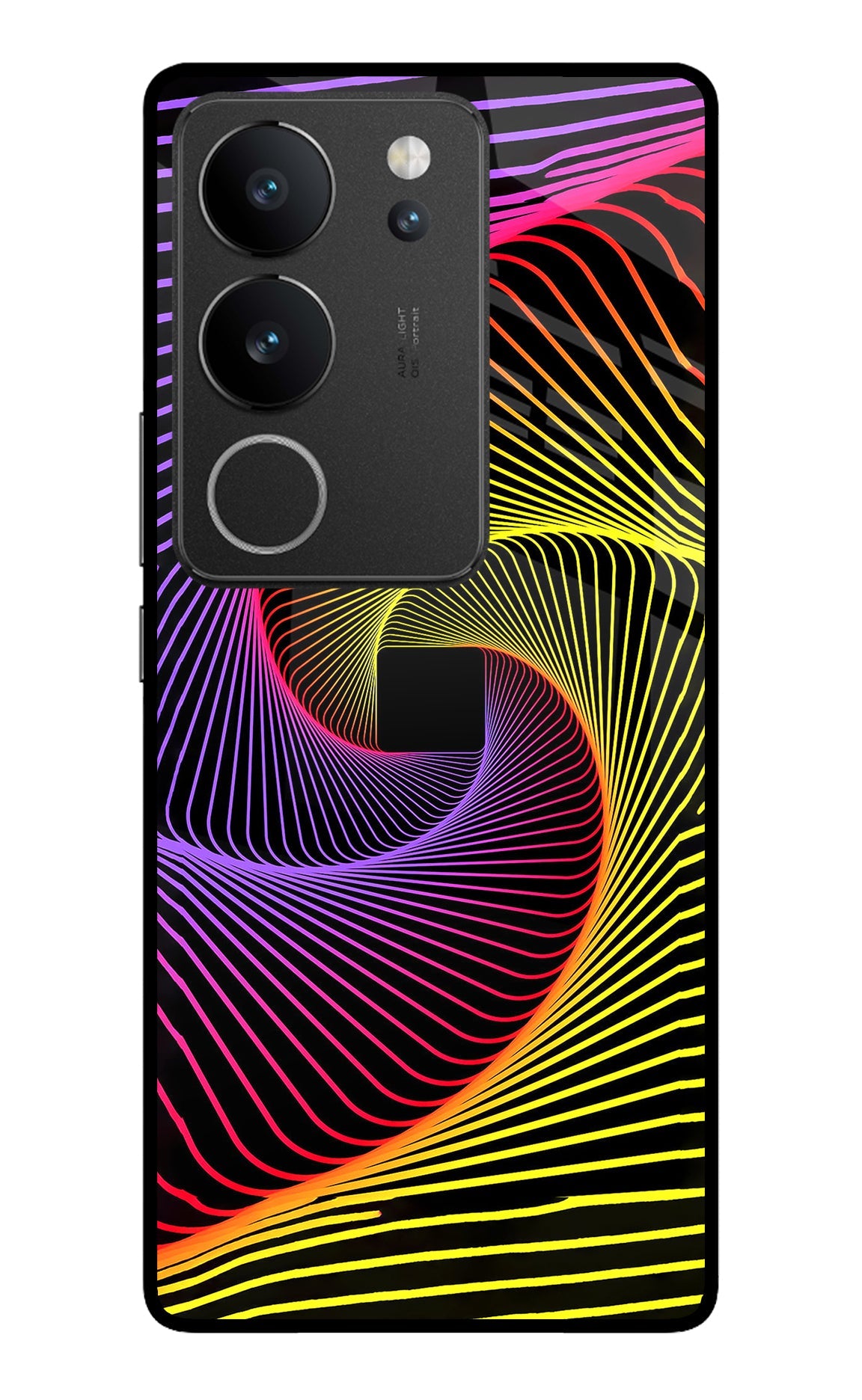 Colorful Strings Vivo V29/V29 Pro Back Cover