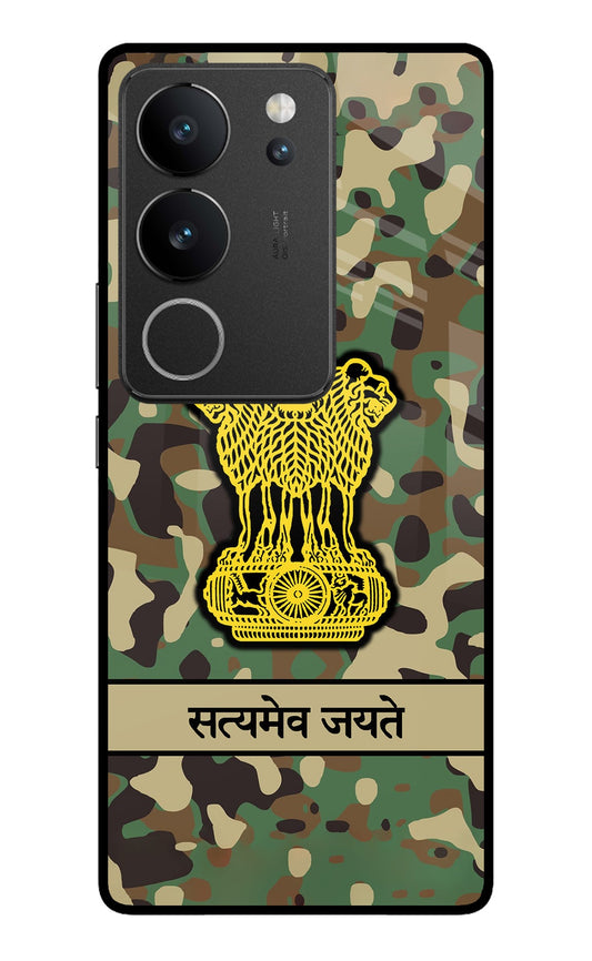 Satyamev Jayate Army Vivo V29/V29 Pro Glass Case