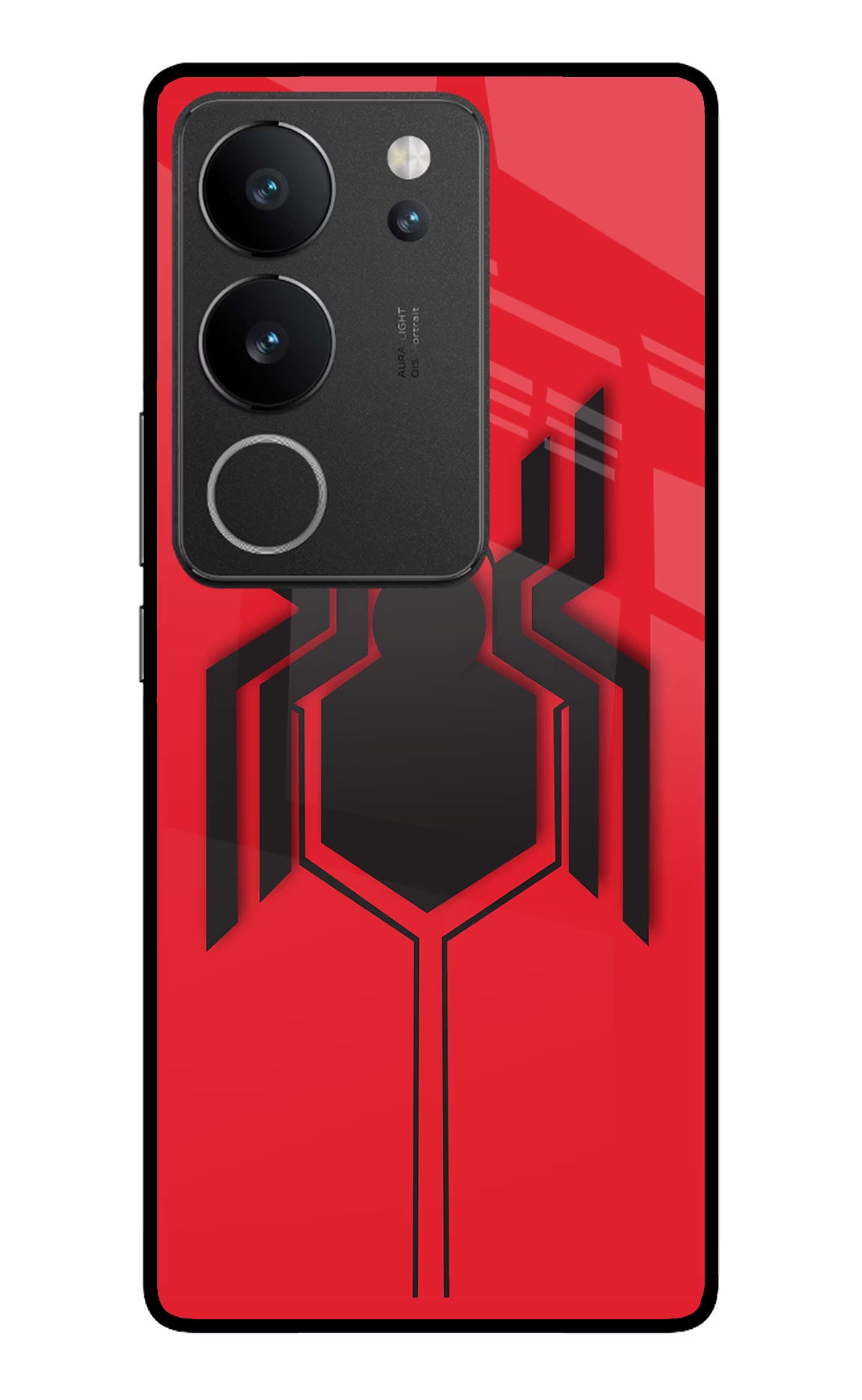 Spider Vivo V29/V29 Pro Glass Case Back Cover by Casekaro