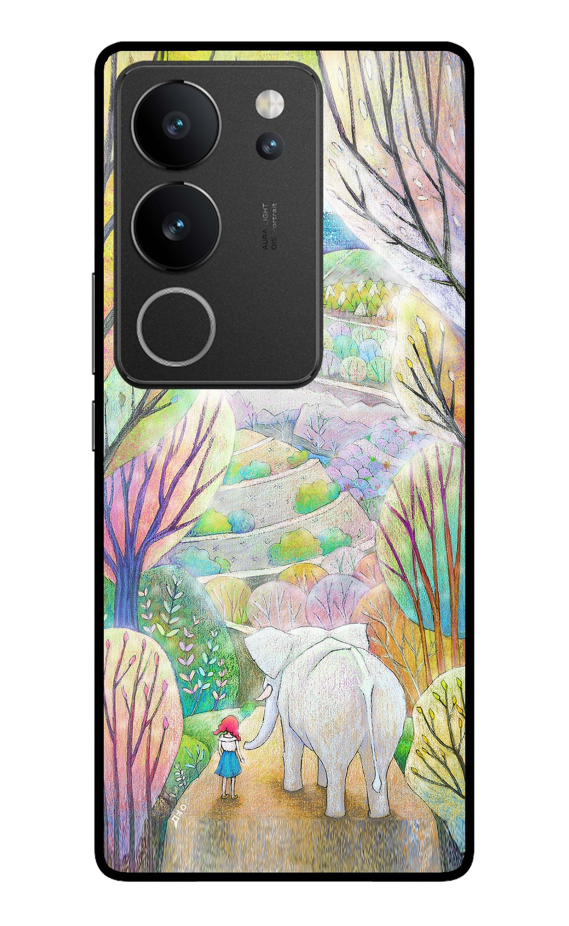 Nature Painting Vivo V29/V29 Pro Back Cover