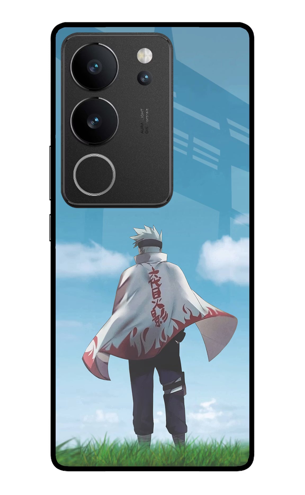 Kakashi Vivo V29/V29 Pro Glass Case Back Cover by Casekaro