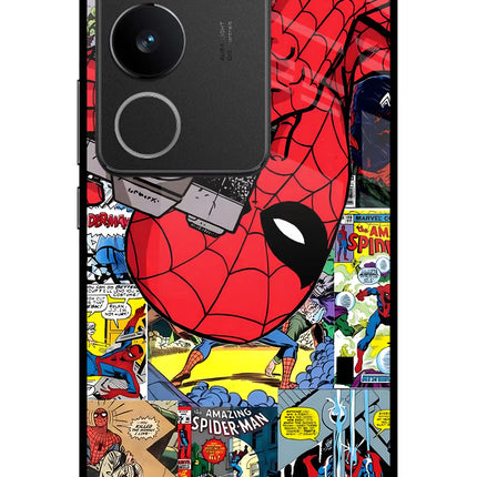 Spider Man Vivo V29/V29 Pro Glass Case