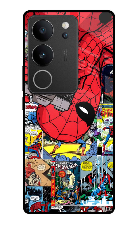 Spider Man Vivo V29/V29 Pro Glass Case