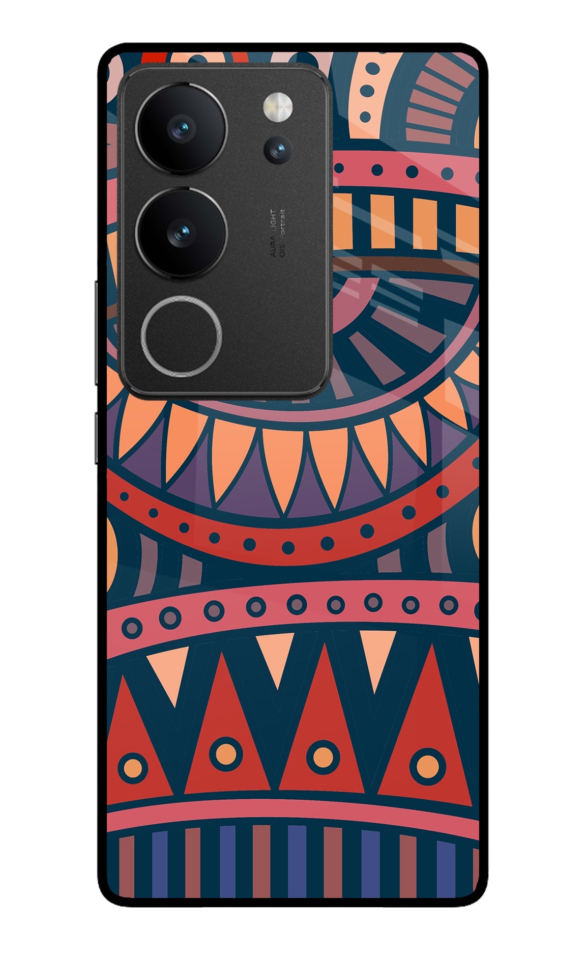 African Culture Design Vivo V29/V29 Pro Back Cover