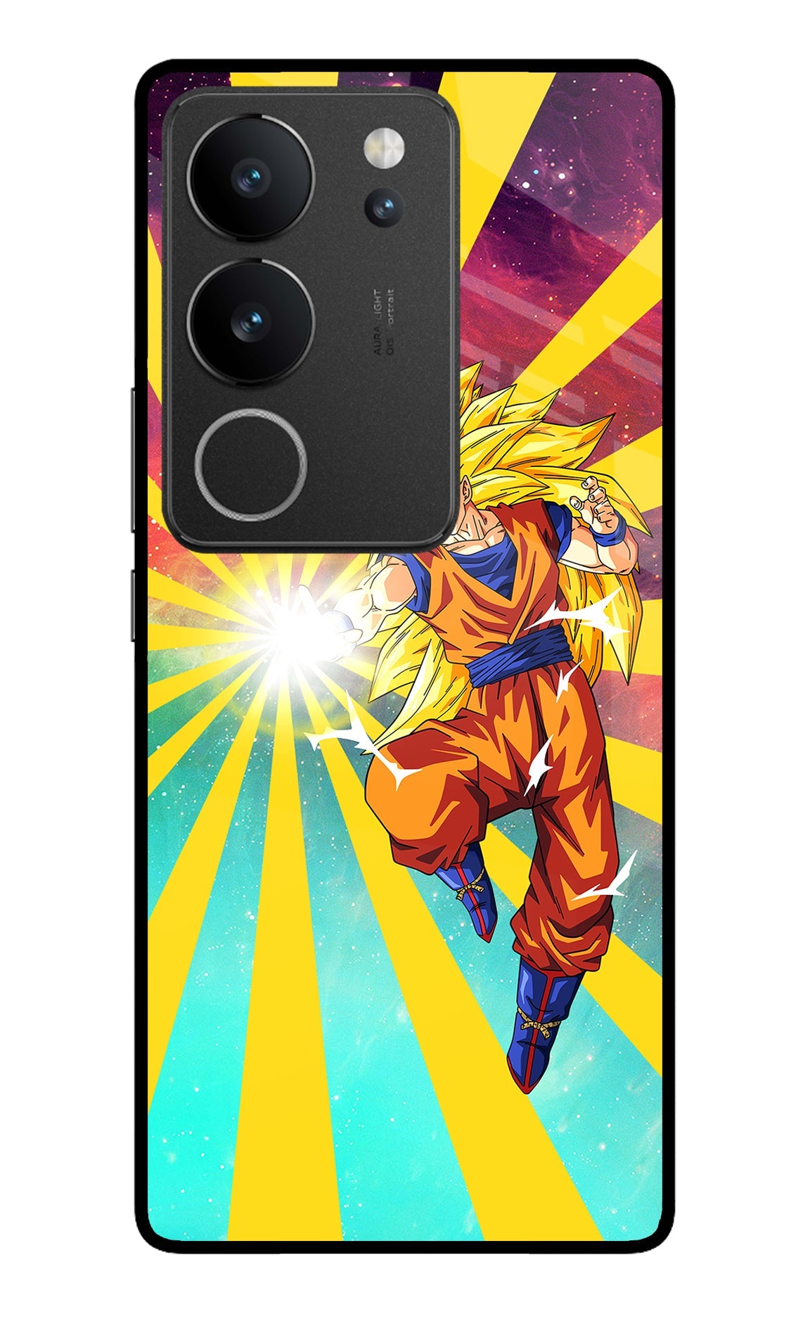 Goku Super Saiyan Vivo V29/V29 Pro Back Cover