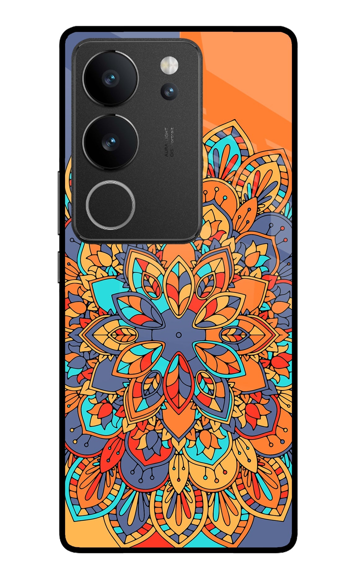 Color Mandala Vivo V29/V29 Pro Back Cover