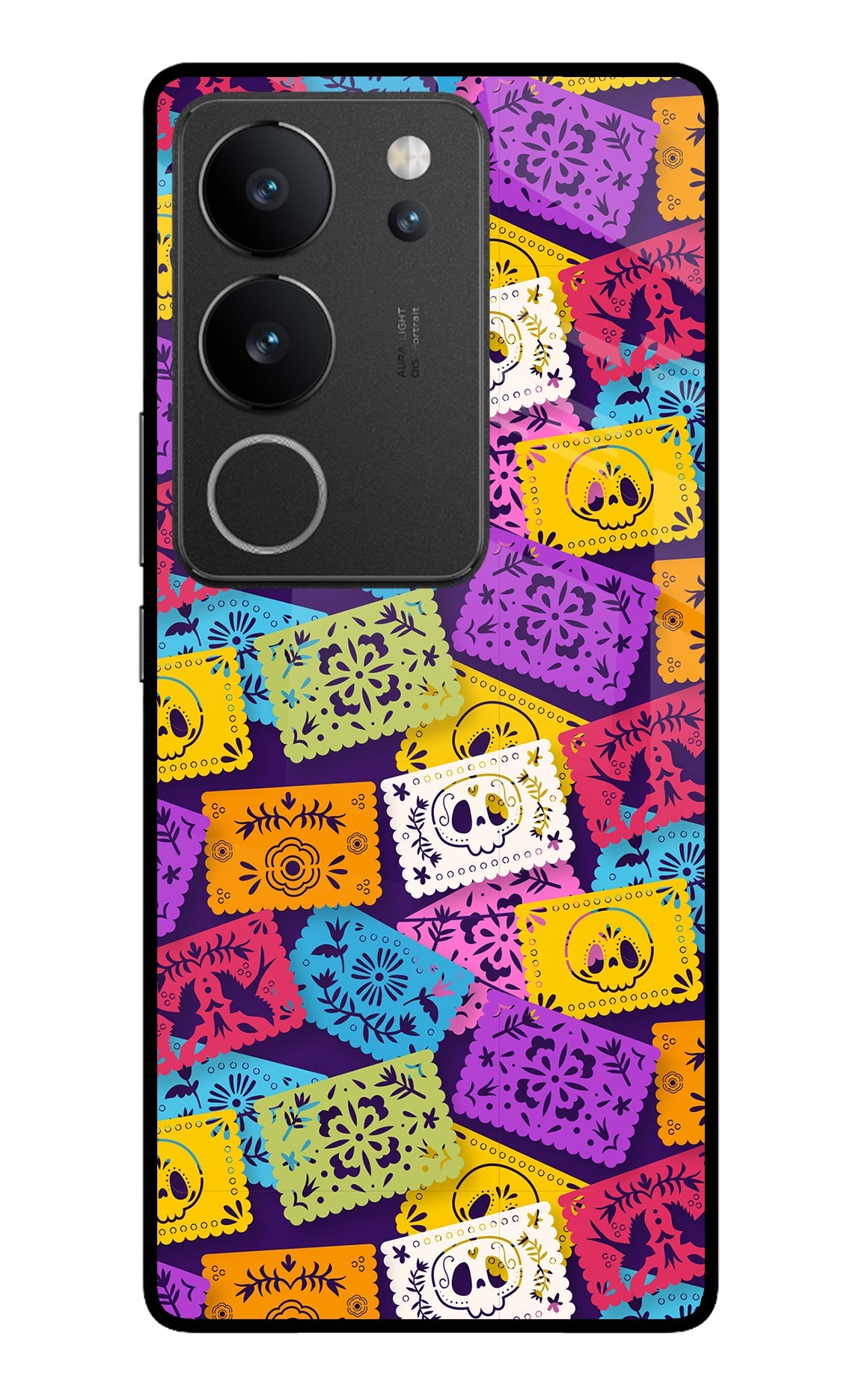 Mexican Pattern Vivo V29/V29 Pro Back Cover