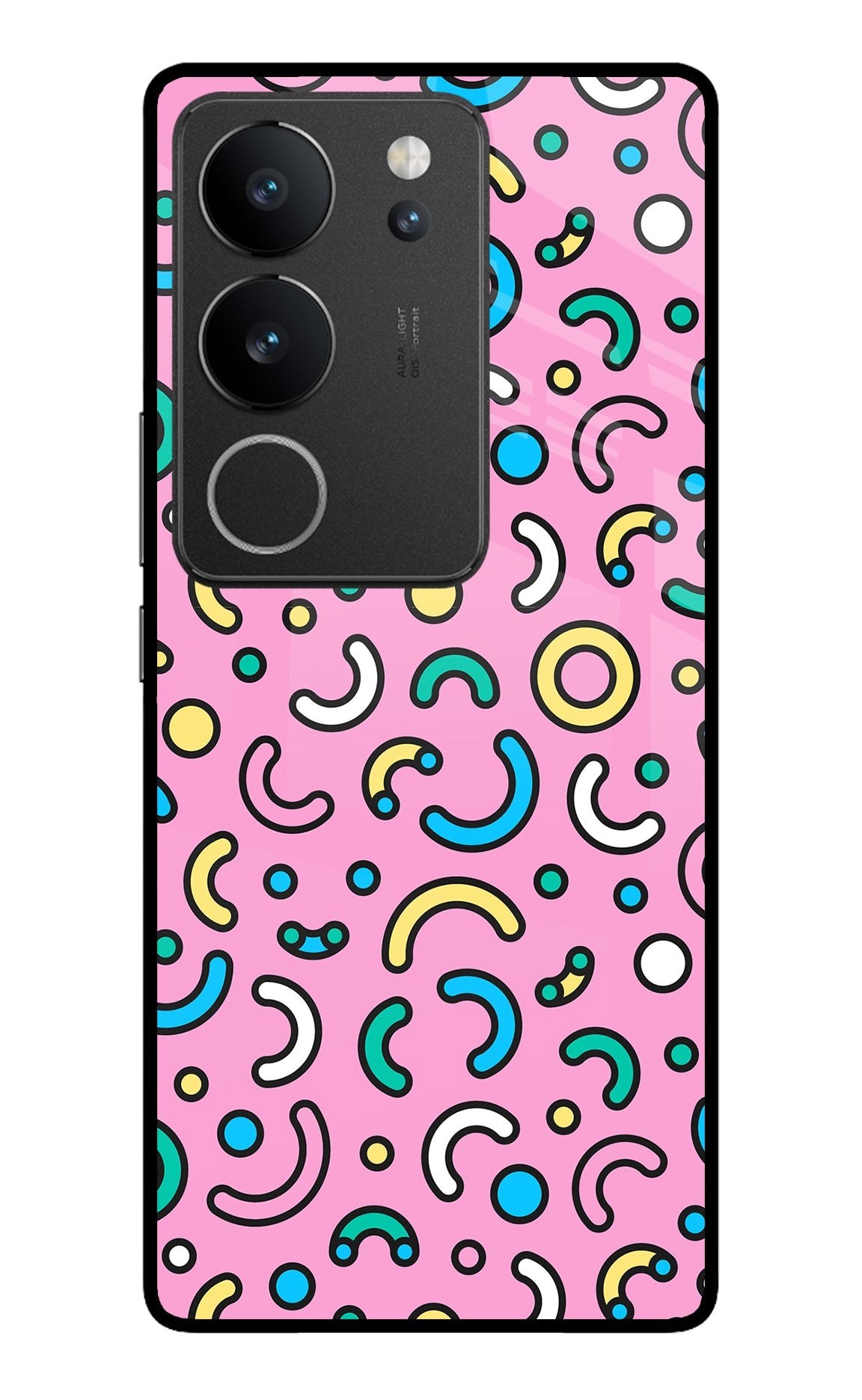 Memphis Design Vivo V29/V29 Pro Back Cover