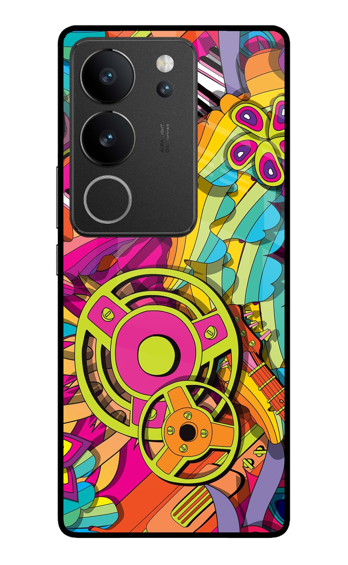 Music Doodle Vivo V29/V29 Pro Back Cover