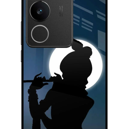 Shri Krishna Silhouette Vivo V29/V29 Pro Glass Case