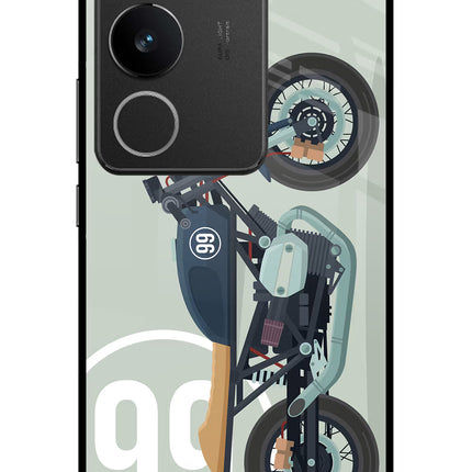 Classic Cafe Racer 99 Vivo V29/V29 Pro Glass Case