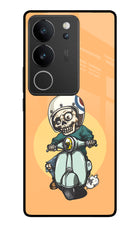 Undead Biker Vivo V29/V29 Pro Glass Case