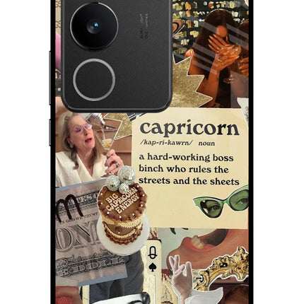 Capricorn Zodiac Vivo V29/V29 Pro Glass Case
