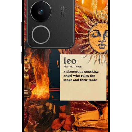 Leo Zodiac Vivo V29/V29 Pro Glass Case