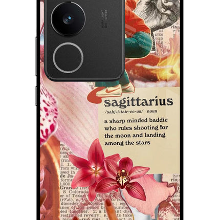 Sagittarius Zodiac Vivo V29/V29 Pro Glass Case