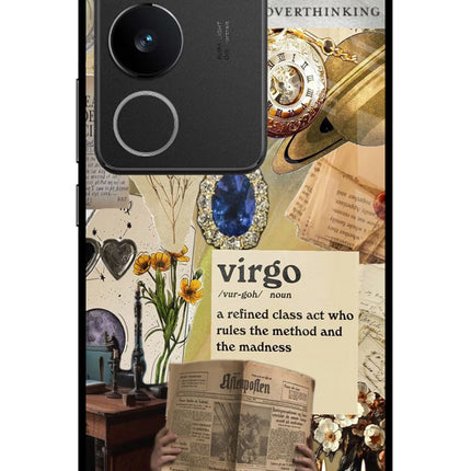 Virgo Zodiac Vivo V29/V29 Pro Glass Case