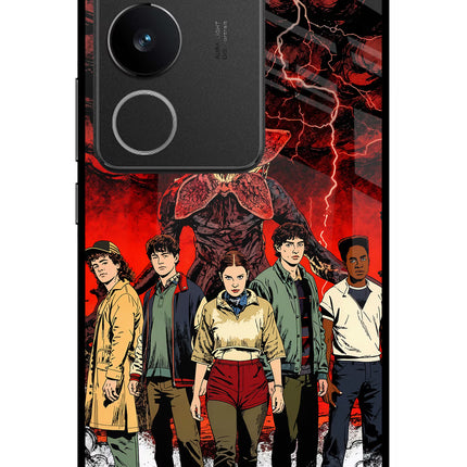 Ordinary Things Characters Vivo V29/V29 Pro Glass Case
