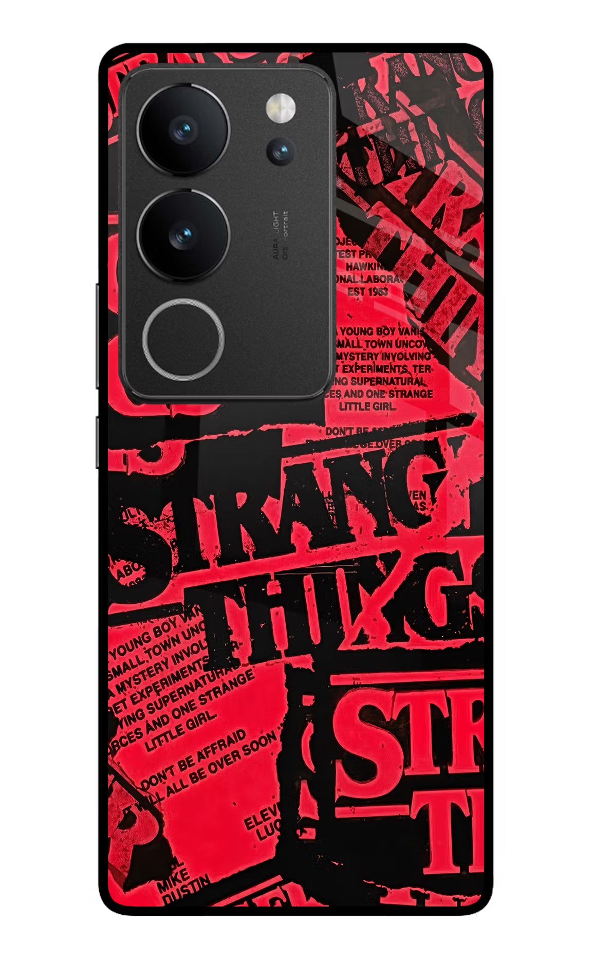 Ordinary Things Vivo V29/V29 Pro Glass Case Back Cover by Casekaro