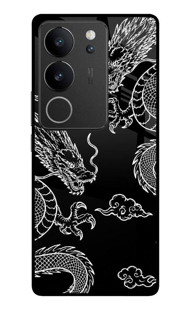 Twin Dragons Vivo V29/V29 Pro Glass Case