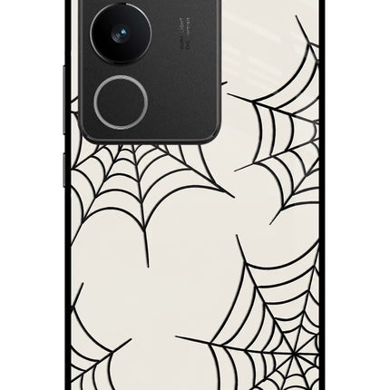 Spider Web Vivo V29/V29 Pro Glass Case