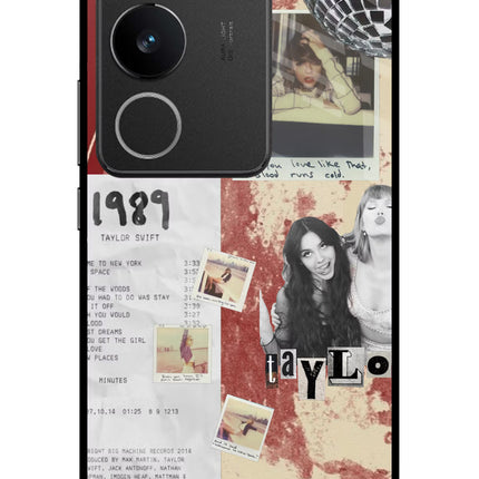 Taylor Swift Vivo V29/V29 Pro Glass Case