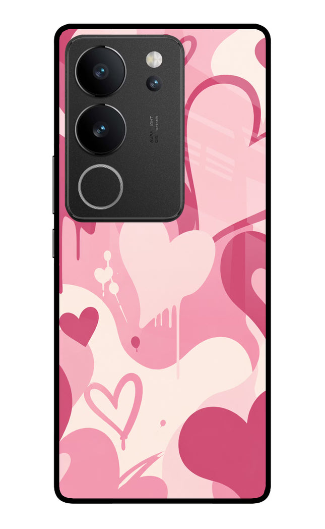 Hearty case Vivo V29/V29 Pro Glass Case