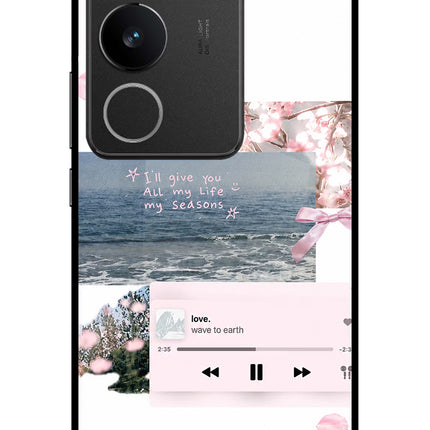 Wave to earth Vivo V29/V29 Pro Glass Case
