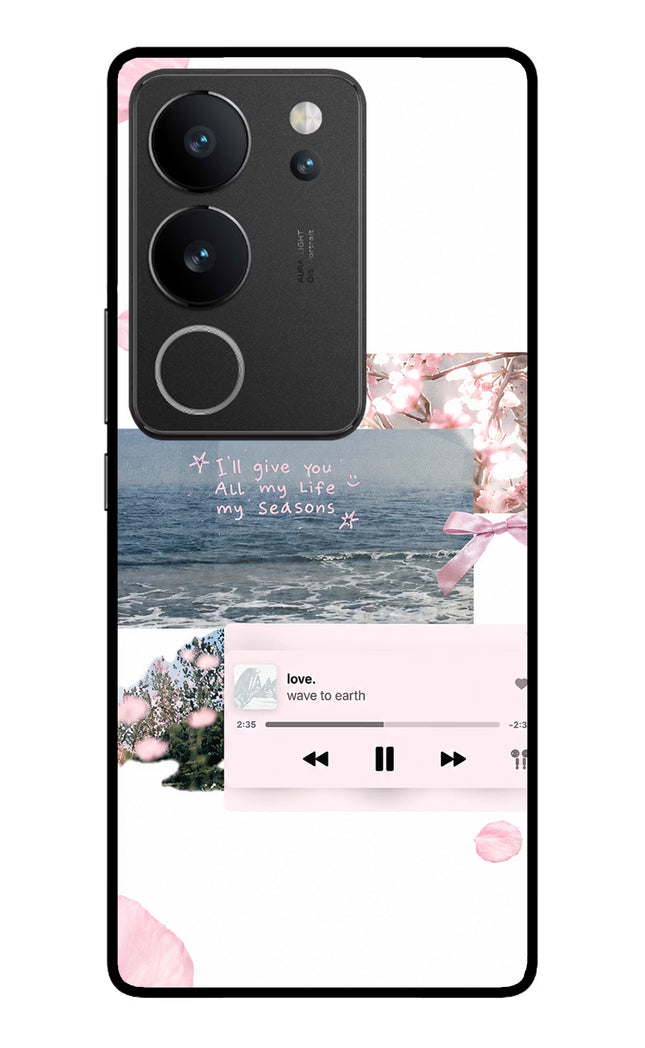 Wave to earth Vivo V29/V29 Pro Glass Case