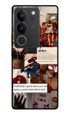 Zodiac Aries Vivo V29/V29 Pro Glass Case