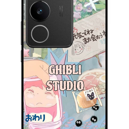 Studio Ghibli Vivo V29/V29 Pro Glass Case