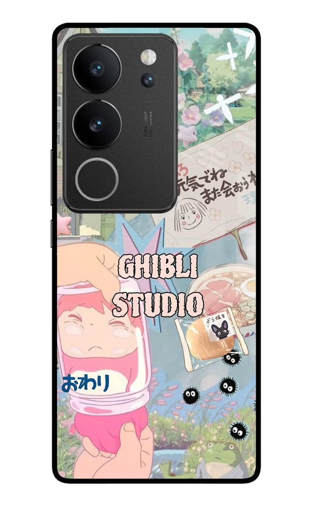 Studio Ghibli Vivo V29/V29 Pro Glass Case