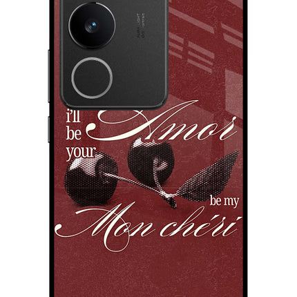 Velvet Cherry Vivo V29/V29 Pro Glass Case