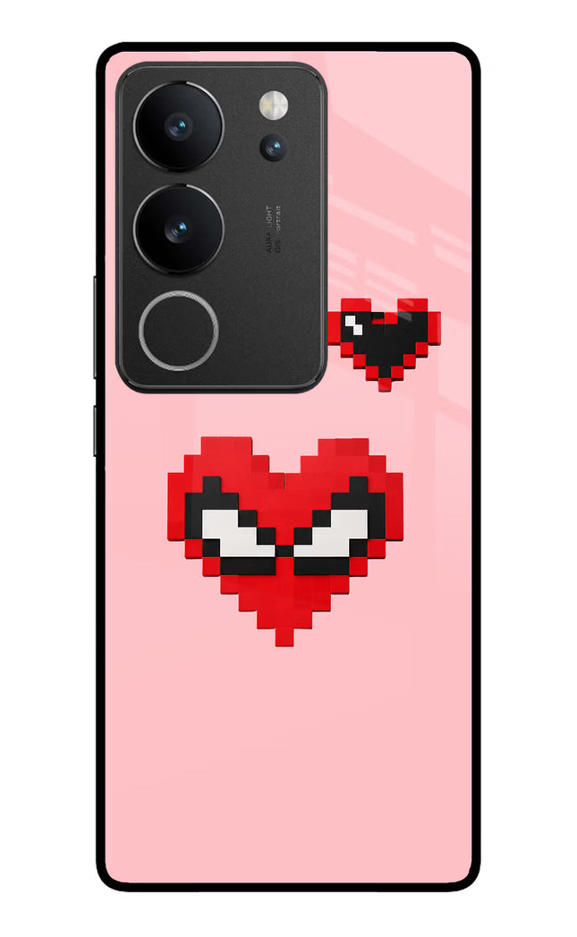 Gwen Heart Vivo V29/V29 Pro Glass Case