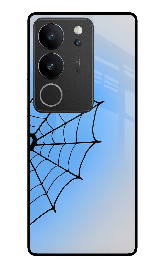 Blue Web Vivo V29/V29 Pro Glass Case