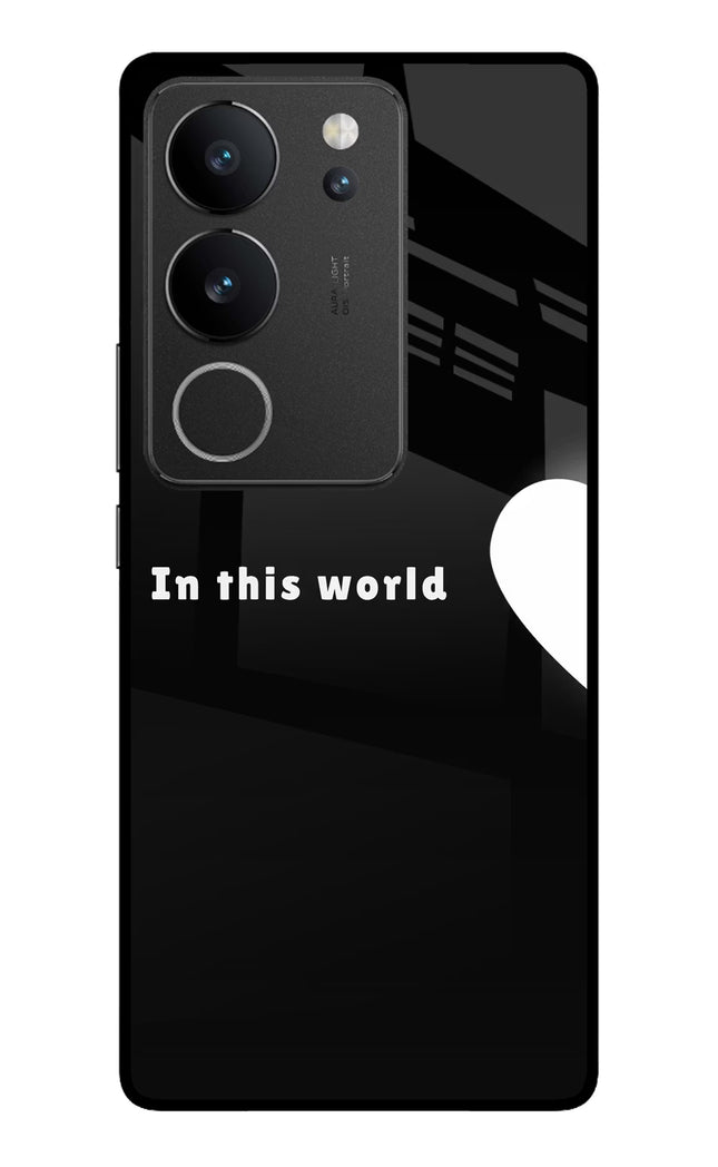 This World Vivo V29/V29 Pro Glass Case