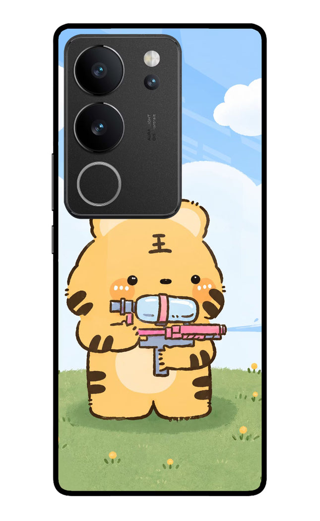 Tiger Treat Vivo V29/V29 Pro Glass Case