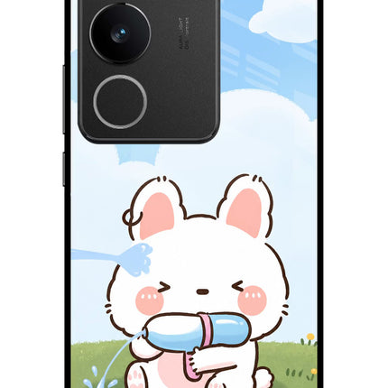 Bunny Treat Vivo V29/V29 Pro Glass Case