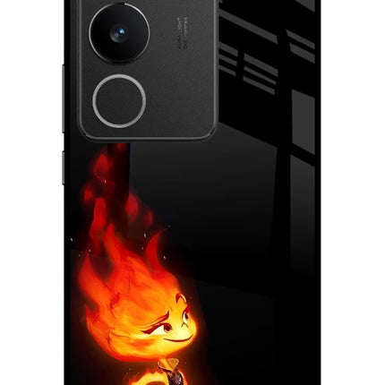 Ember Flame Vivo V29/V29 Pro Glass Case