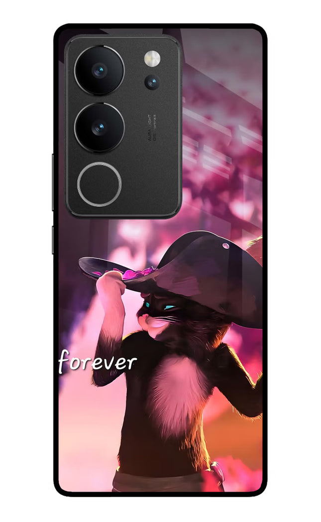Forever Cat Vivo V29/V29 Pro Glass Case
