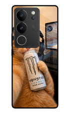 Gamer Cat Energy Vivo V29/V29 Pro Glass Case