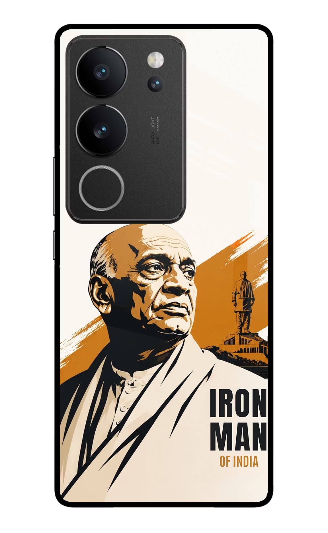 Chandrashekhar Azad Fearless Vivo V29/V29 Pro Glass Case