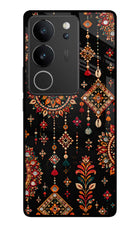 Boho Noir Vivo V29/V29 Pro Glass Case