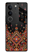 Noir Mehfil Vivo V29/V29 Pro Glass Case