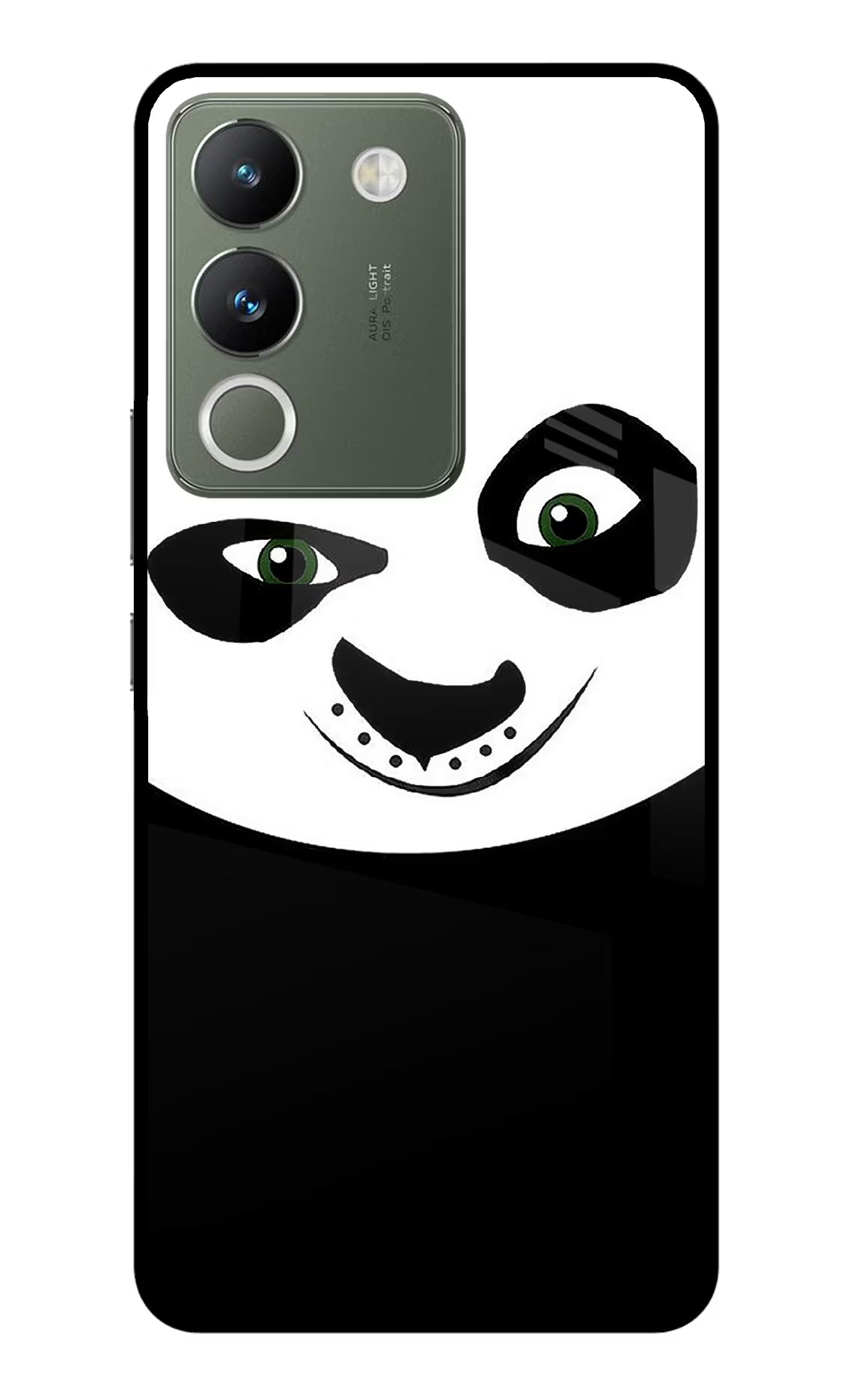 Panda Vivo Y200 5G Glass Case Back Cover by Casekaro