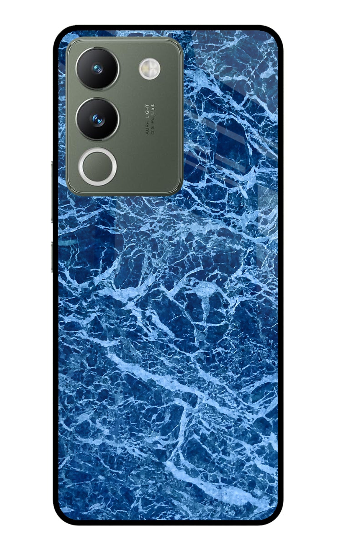 Blue Marble Vivo Y200 5G Glass Case