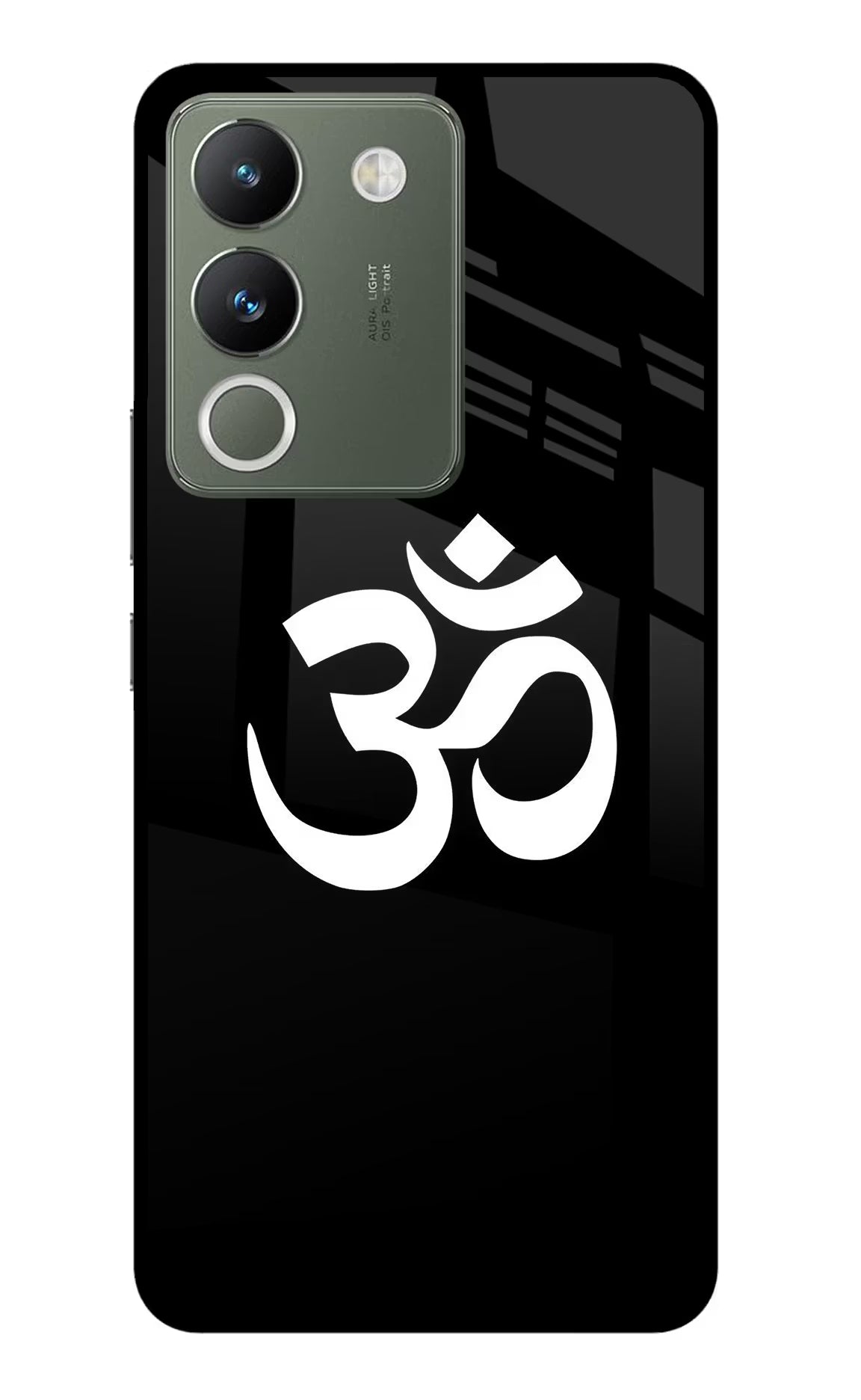 Om Vivo Y200 5G Glass Case Back Cover by Casekaro