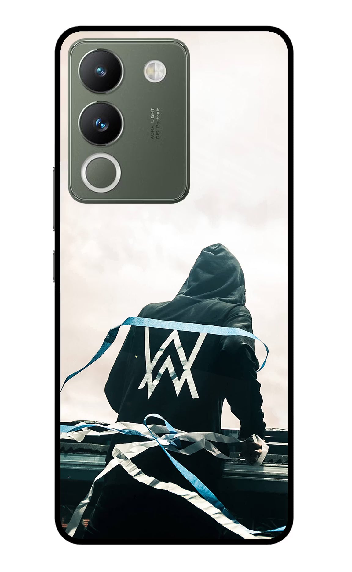 Alan Walker Vivo Y200 5G Glass Case Back Cover by Casekaro