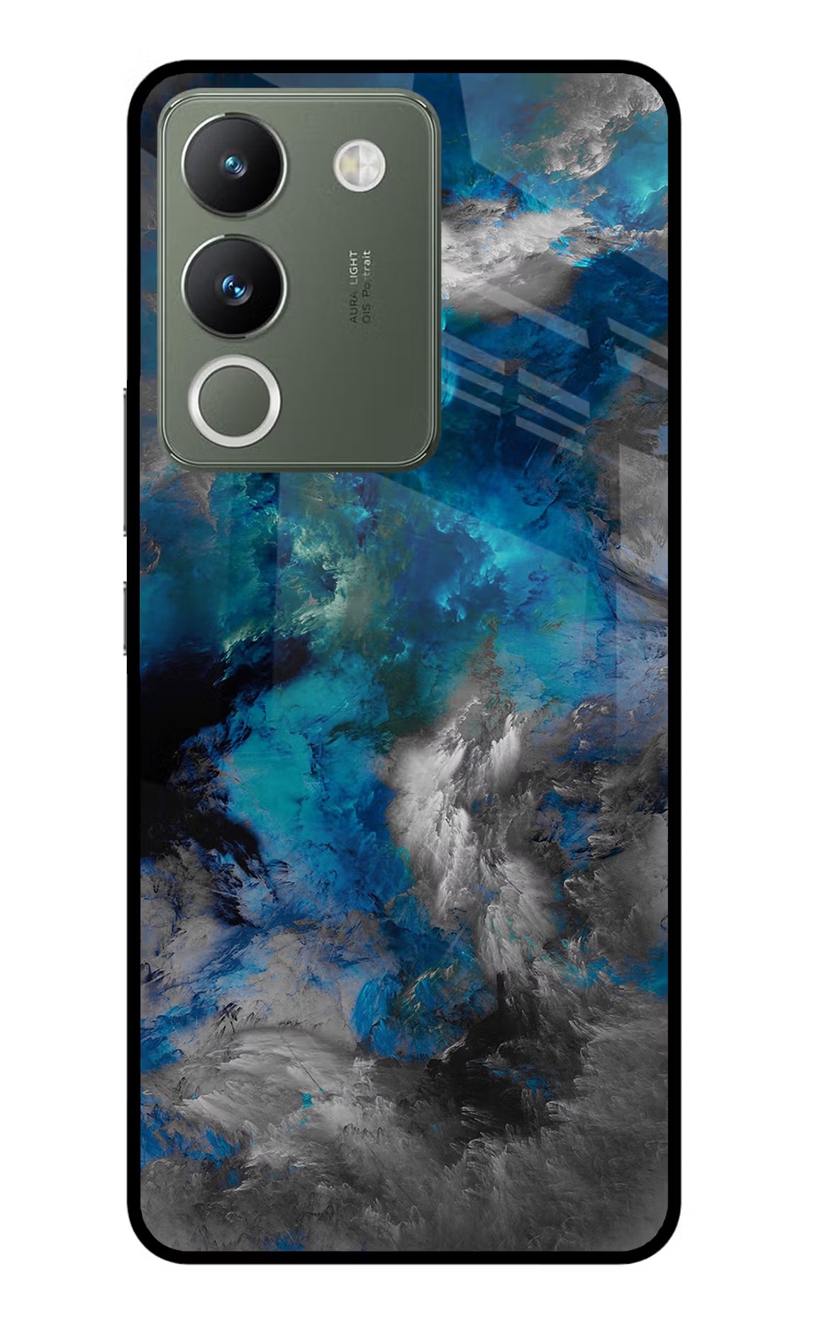 Artwork Vivo Y200 5G Glass Case Back Cover by Casekaro